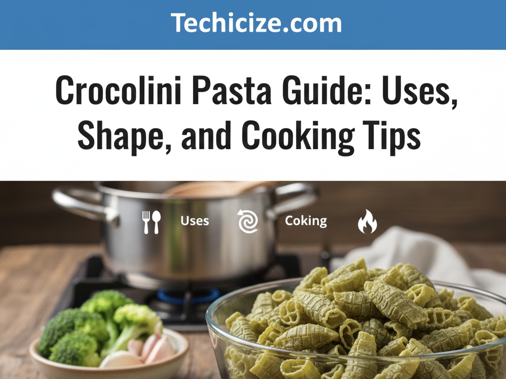 Crocolini Pasta Guide: Uses, Shape, and Cooking Tips