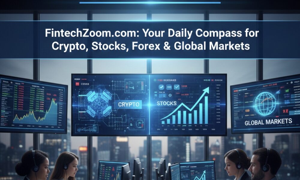 How FintechZoom.com Covers Crypto, Stocks, Forex & Global Markets Daily