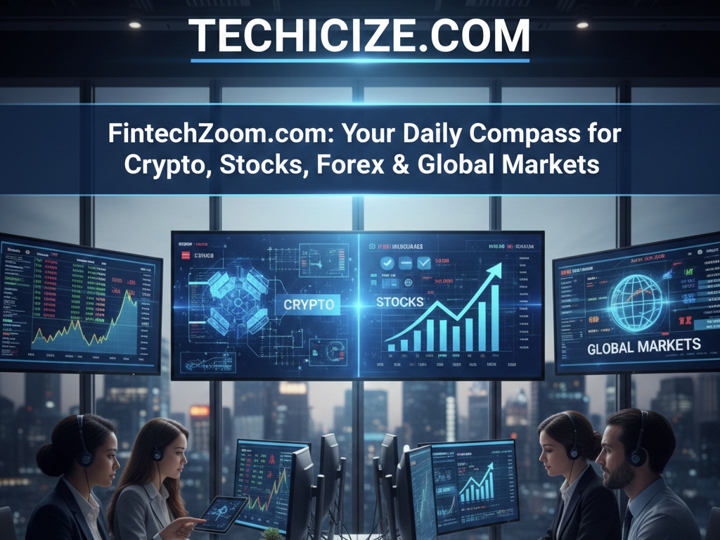 How FintechZoom.com Covers Crypto, Stocks, Forex & Global Markets Daily