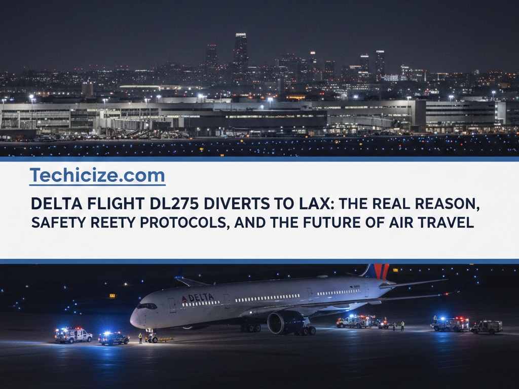 Delta Flight DL275 Diverted LAX – Full Story & Facts