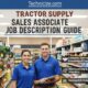 Tractor Supply Sales Associate Job Description Guide