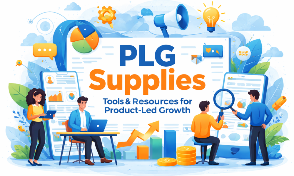 PLG Supplies Explained: Tools and Resources for Product-Led Growth