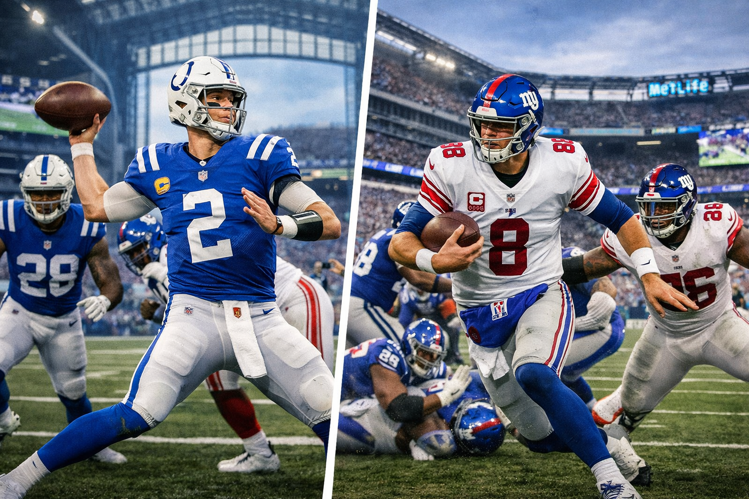 Colts vs New York Giants Match Player Stats | Complete Game Analysis